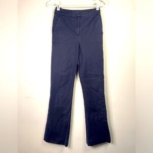 Women’s Boden Navy Blue Chino Work Trouser Pants‎ Size 2 Preppy